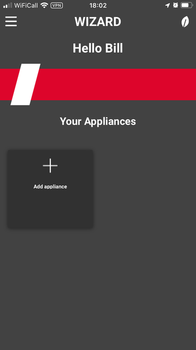 Washing machine app